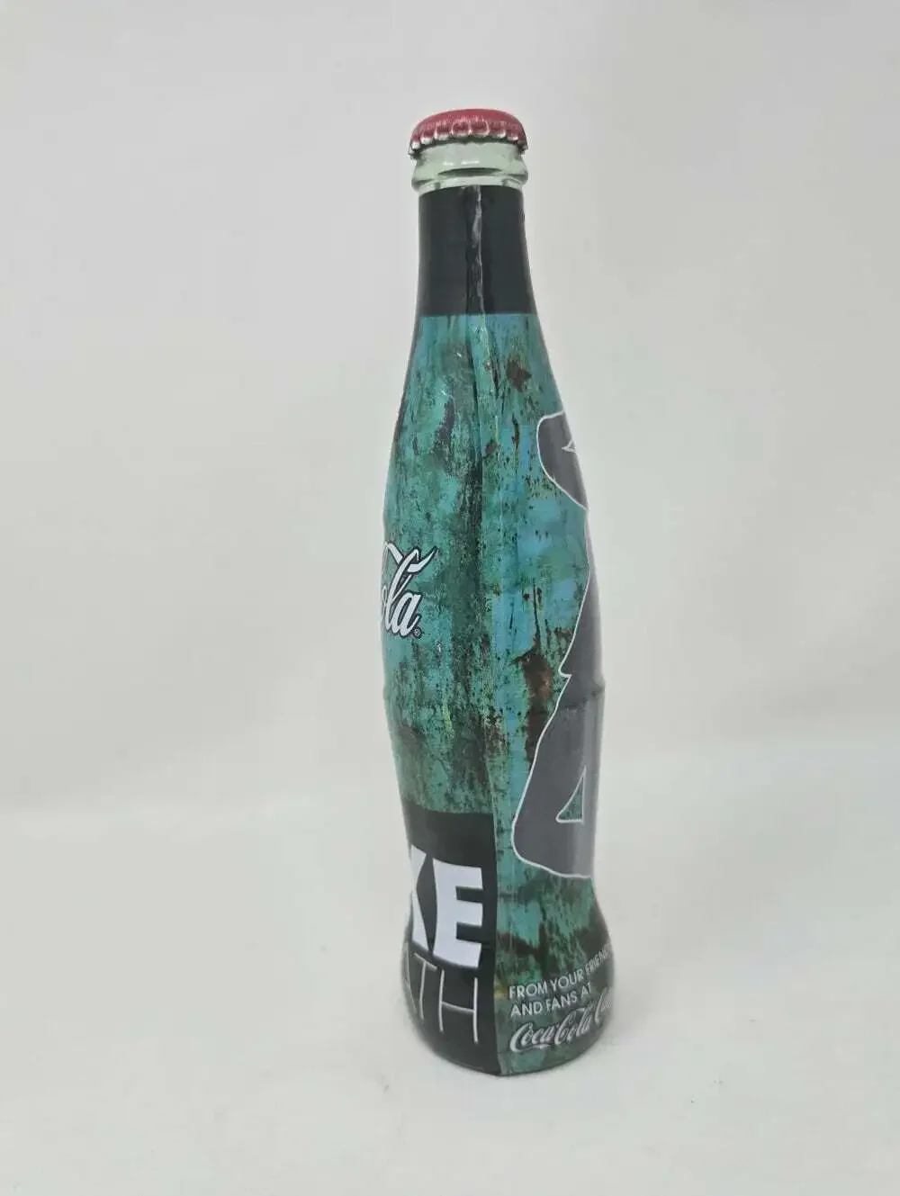 Limited Edition Blake McGrath Coca Cola Glass Bottle Musician Dancer Album TV